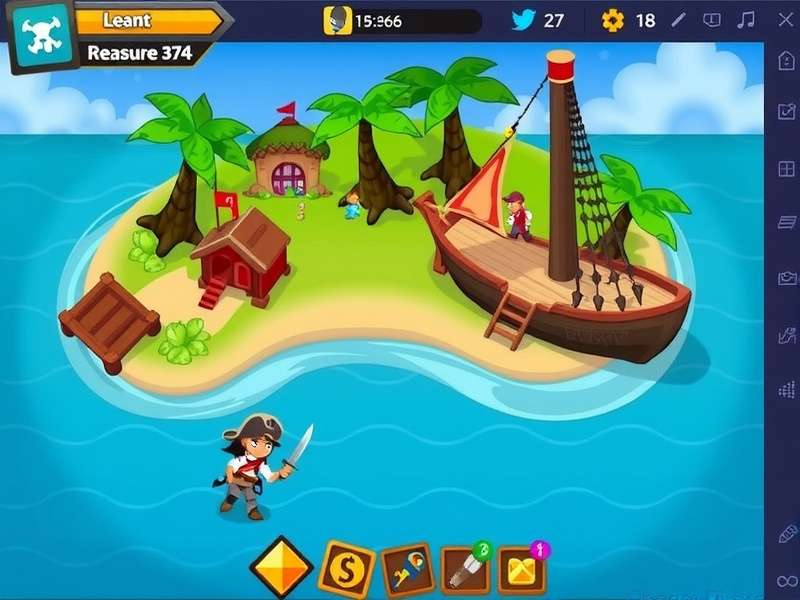 Bheem Pirate Adventure Island Exploration